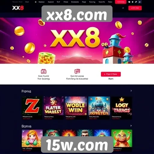 Evolução do design do site de jogos xx8.com